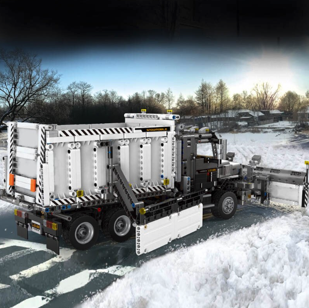 Winter Snow Plow 1636pcs