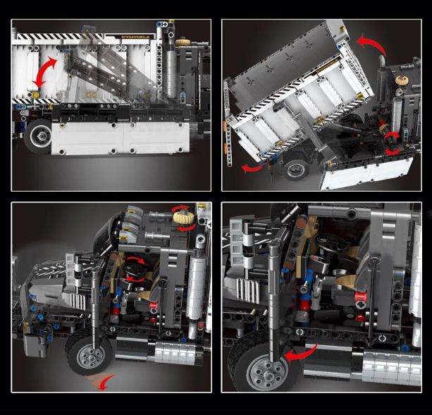Winter Snow Plow 1636pcs