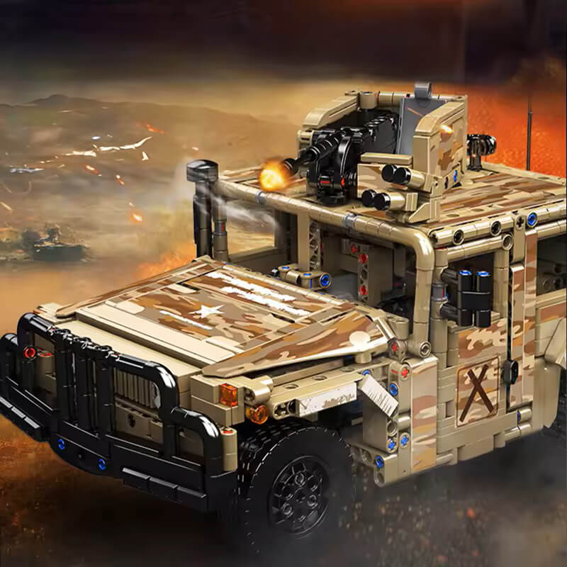 Remote Controlled Tracked Off Roader 2093pcs