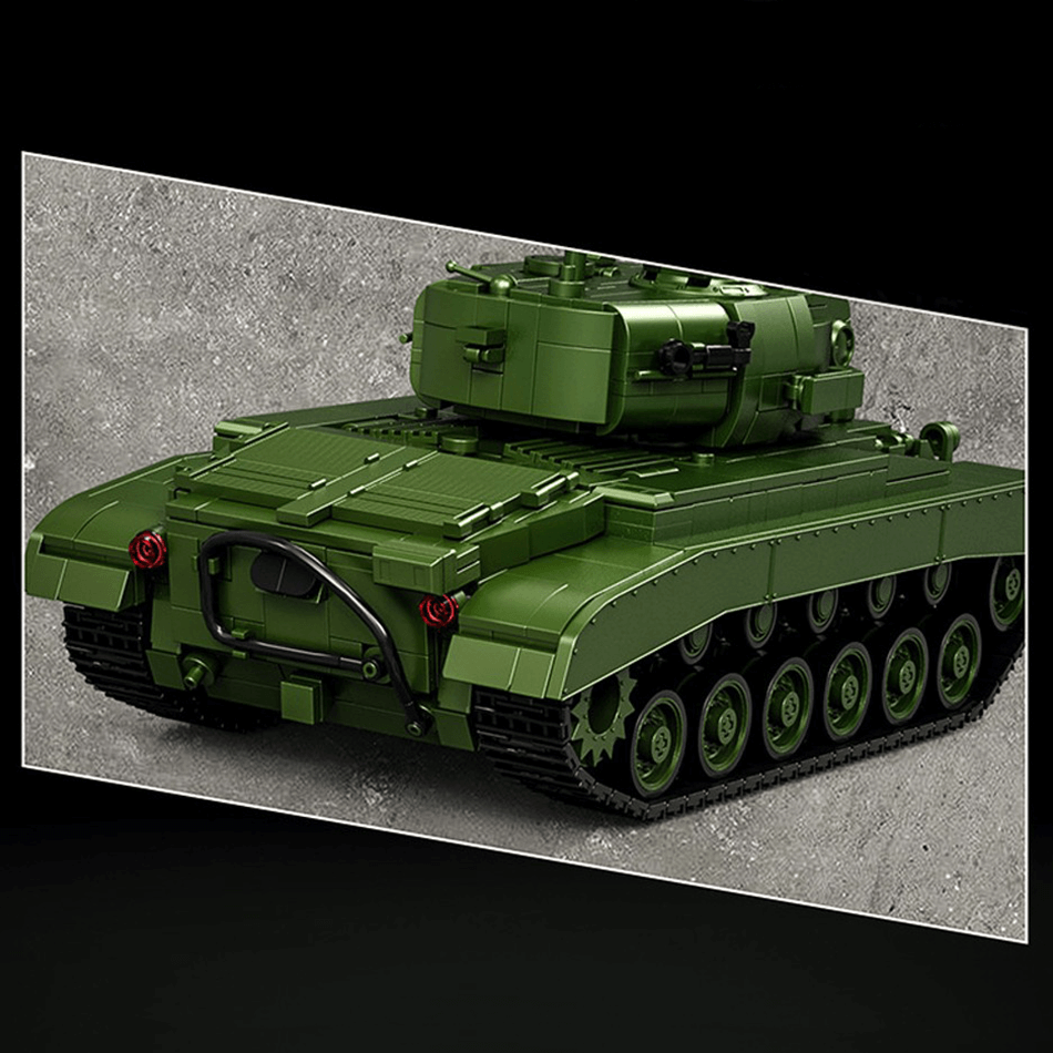 M26 Pershing Heavy Tank 1702pcs