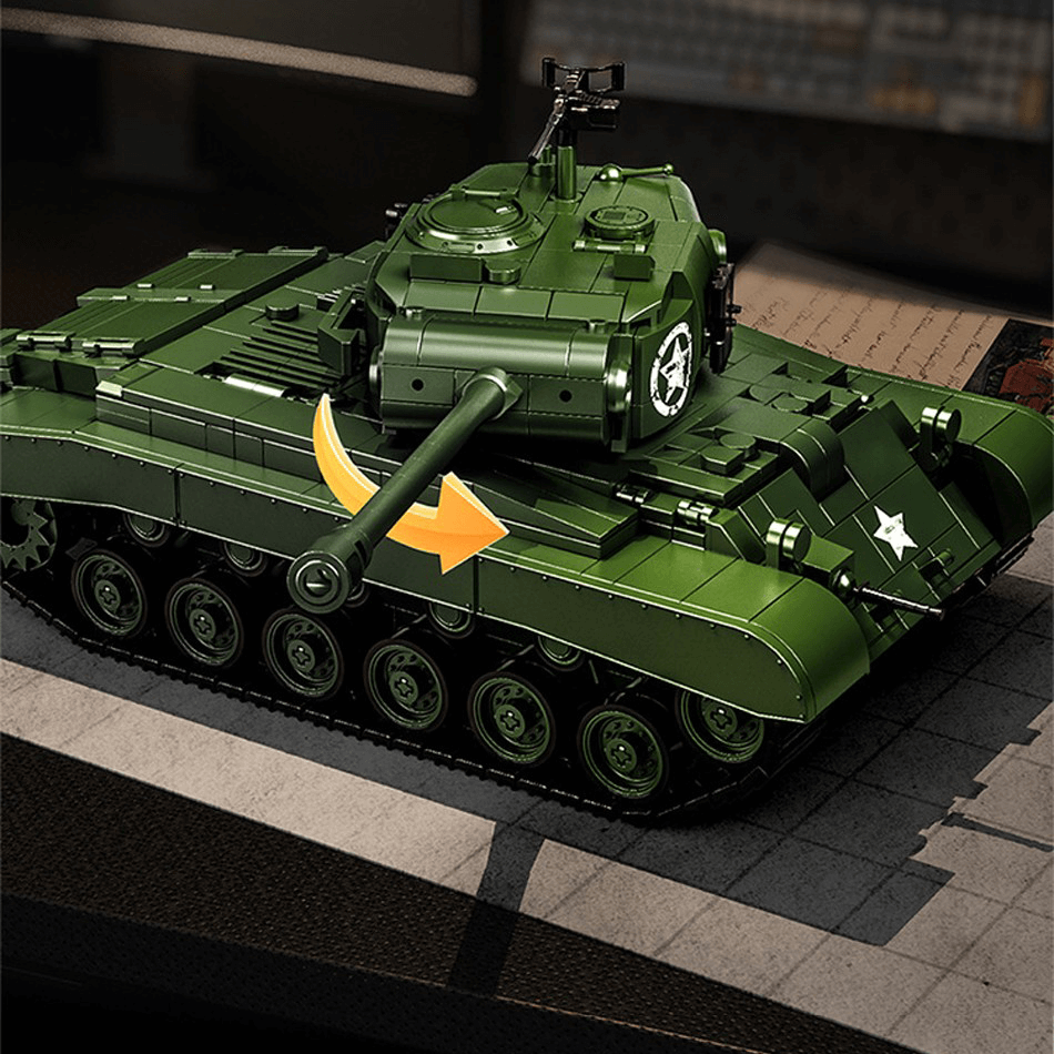 M26 Pershing Heavy Tank 1702pcs