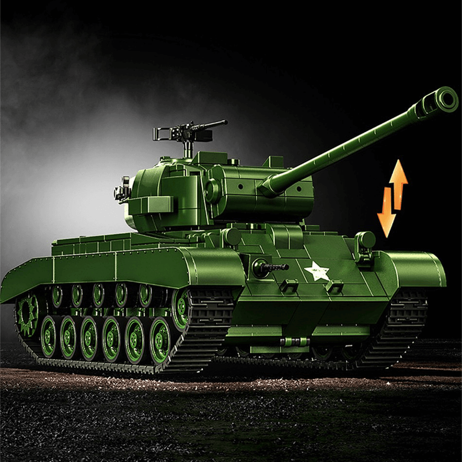 M26 Pershing Heavy Tank 1702pcs
