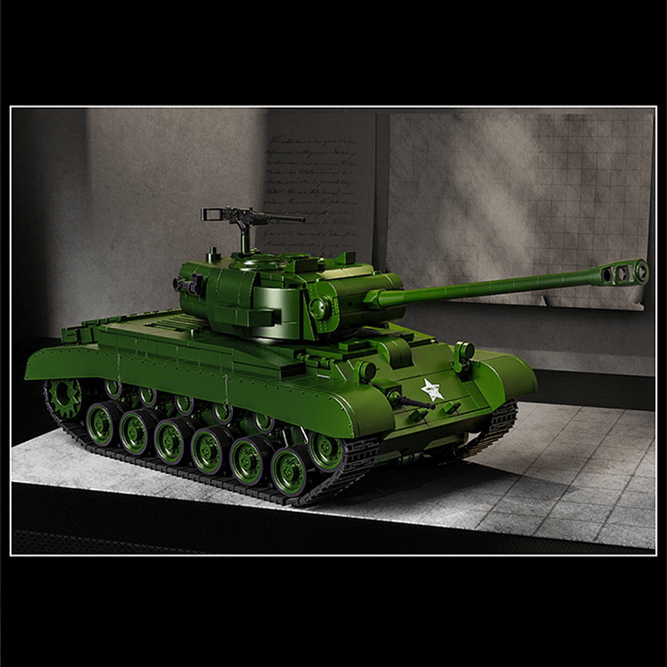 M26 Pershing Heavy Tank 1702pcs