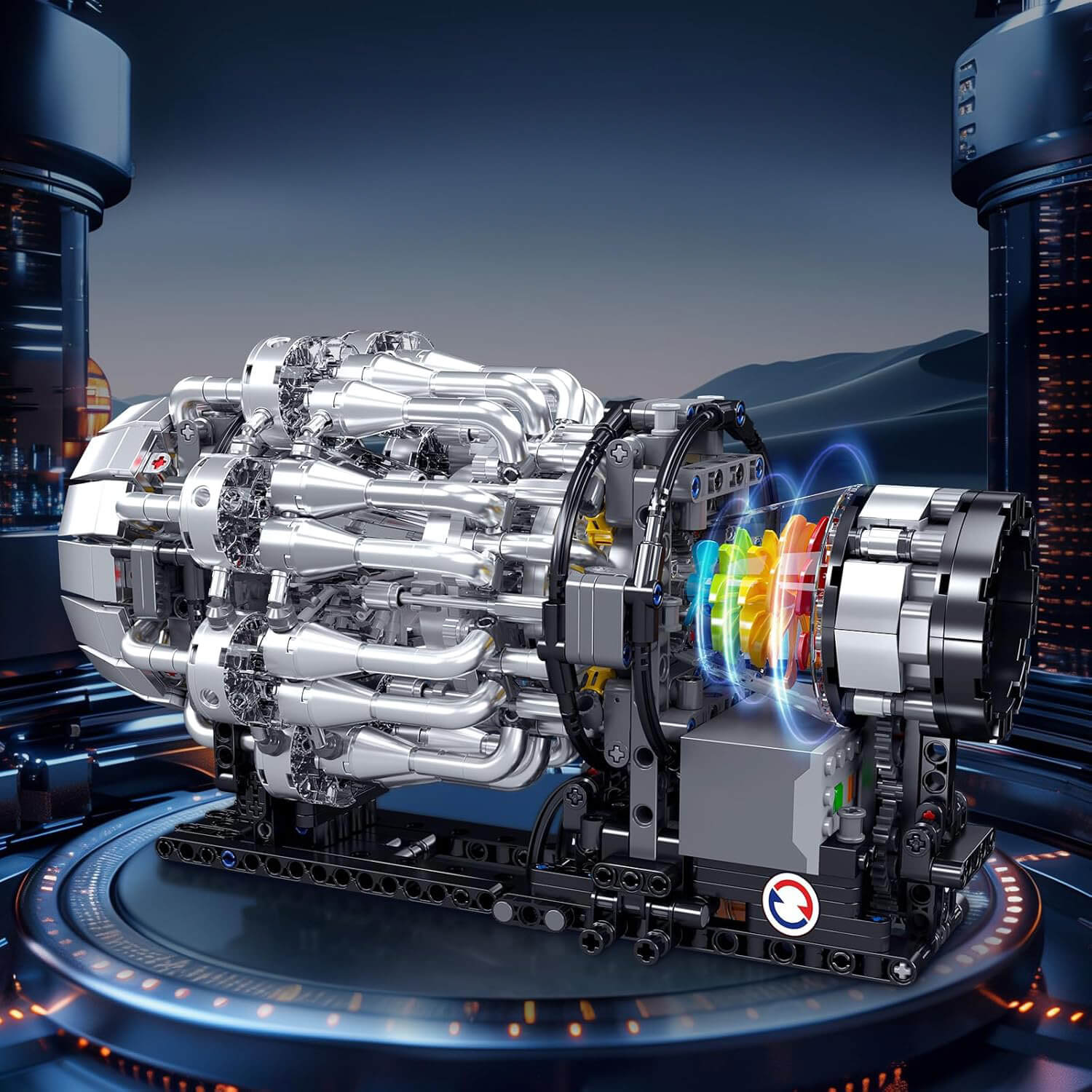 Motorised Turbofan Engine 1213pcs
