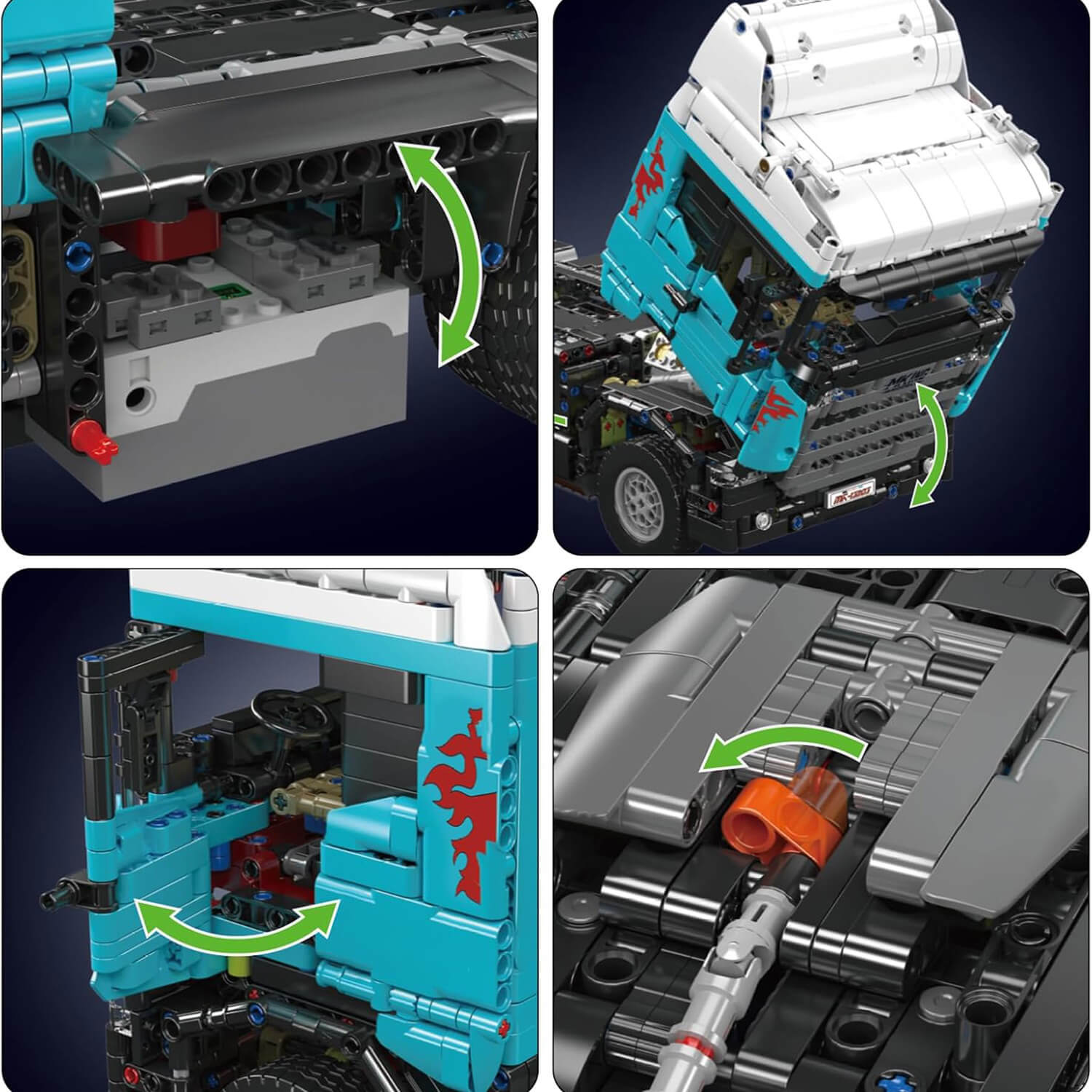 The Ultimate European Truck 2059pcs