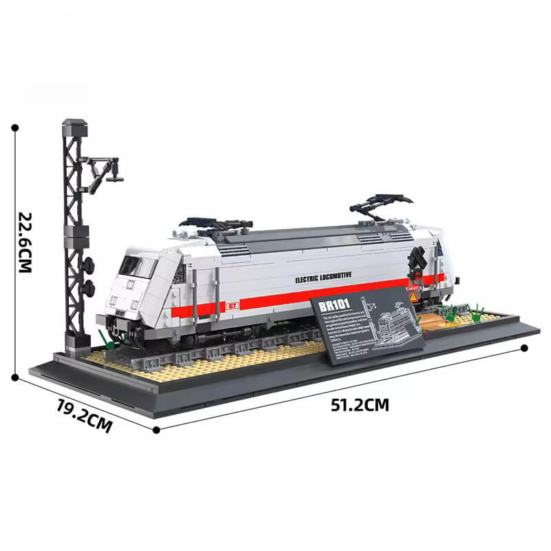 German Express Locomotive BR101 1927pcs