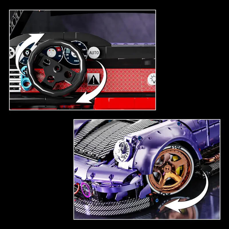 The Ultimate Widebody German Coupe 4189pcs