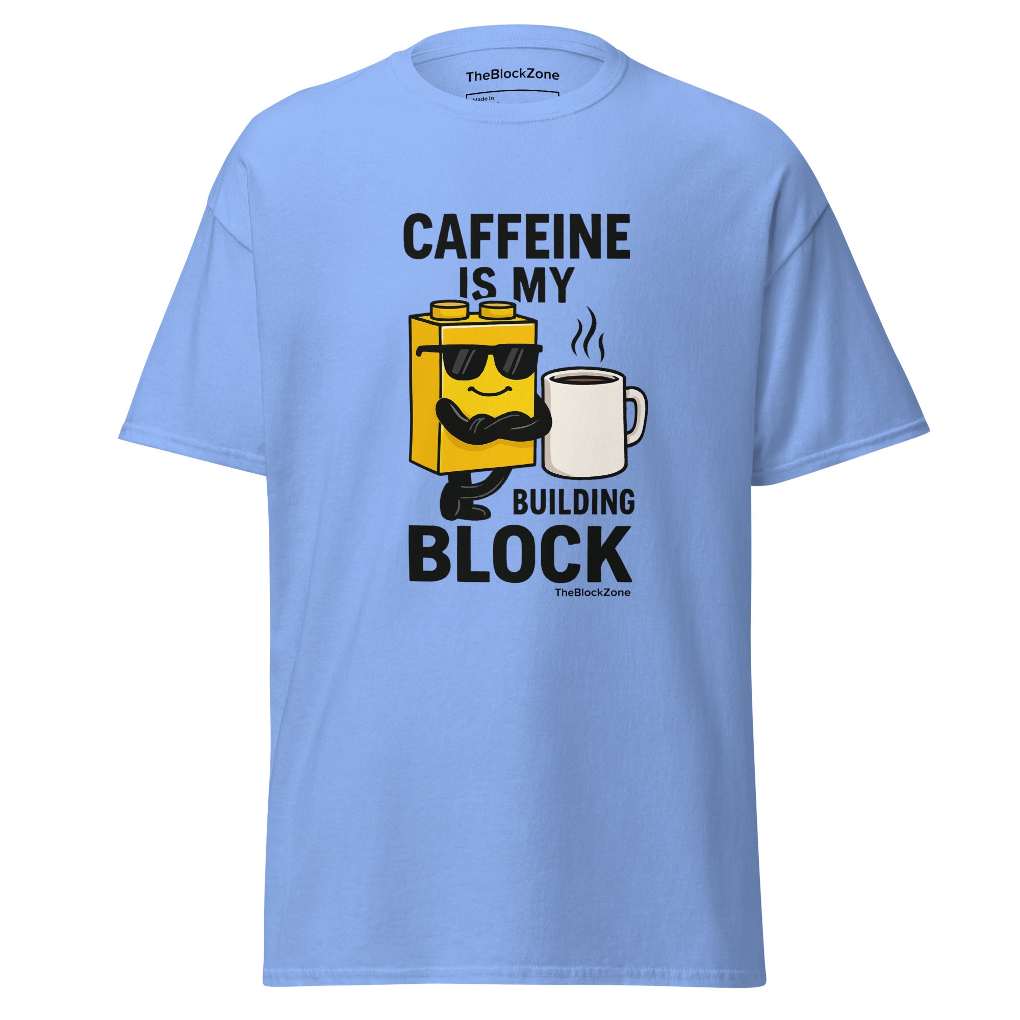 Caffeine is my Building Block Tee