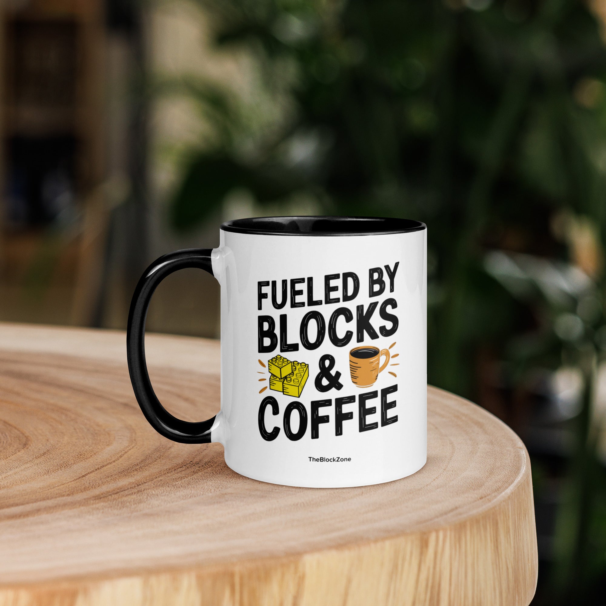 Fueled By Blocks & Coffee Mug