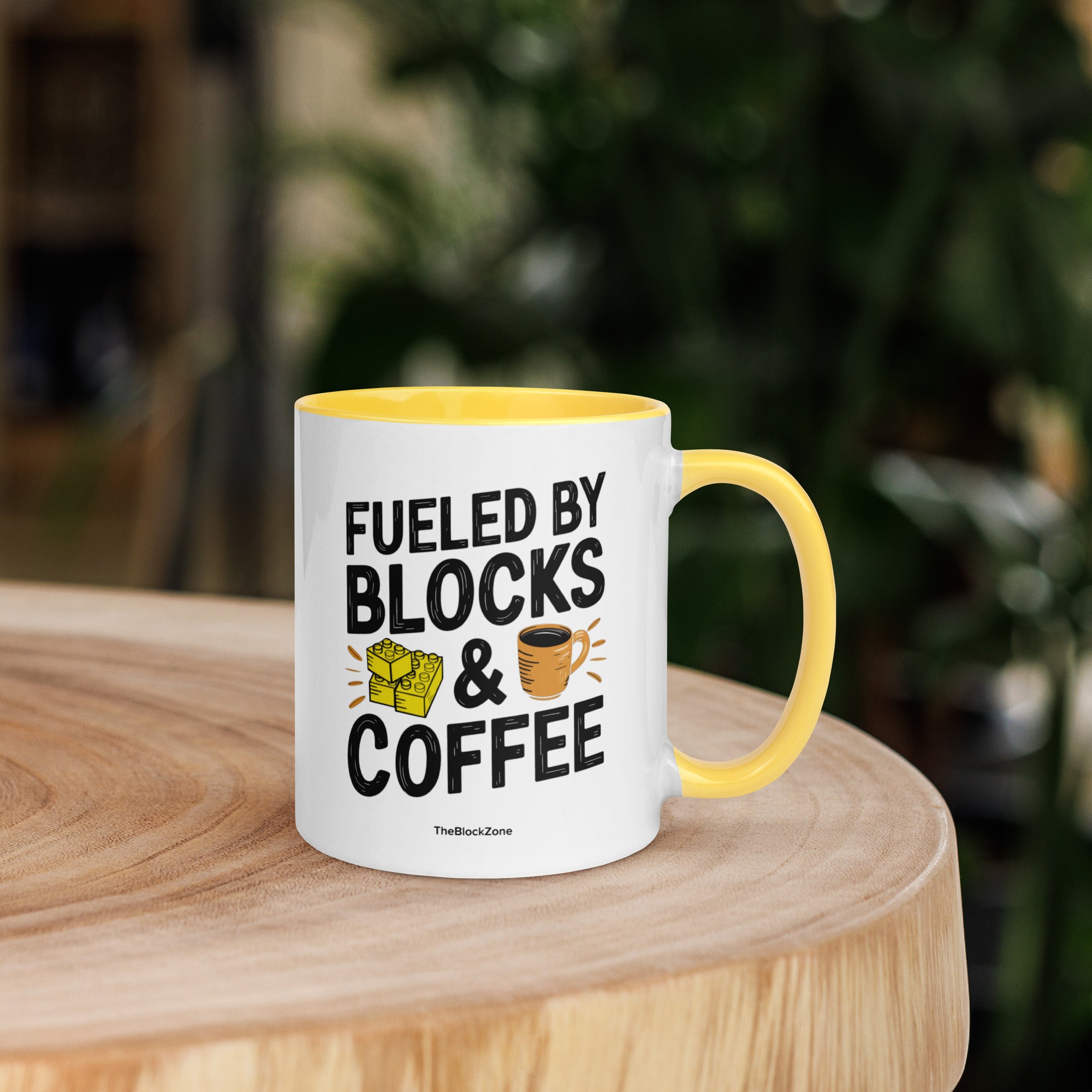 Fueled By Blocks & Coffee Mug