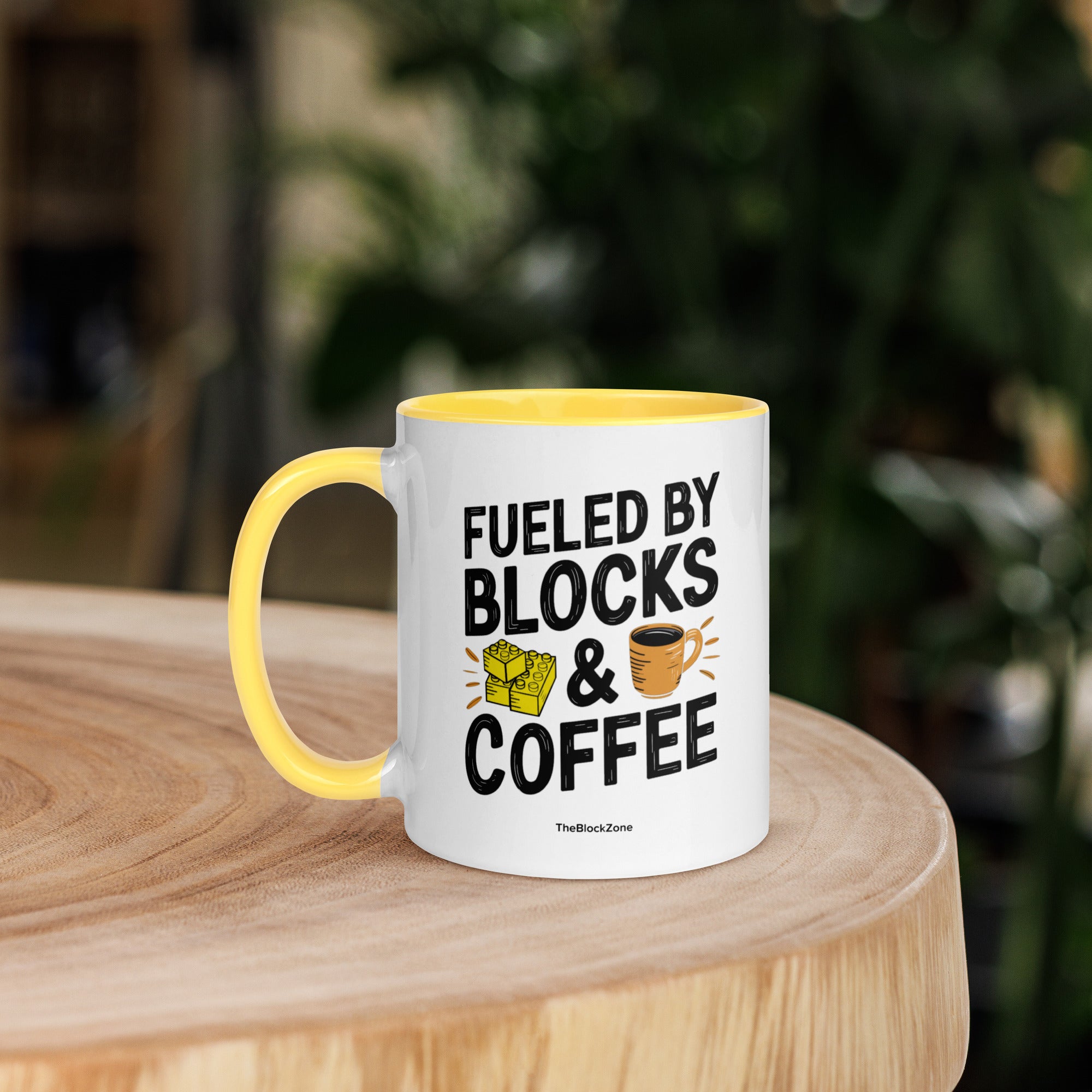 Fueled By Blocks & Coffee Mug